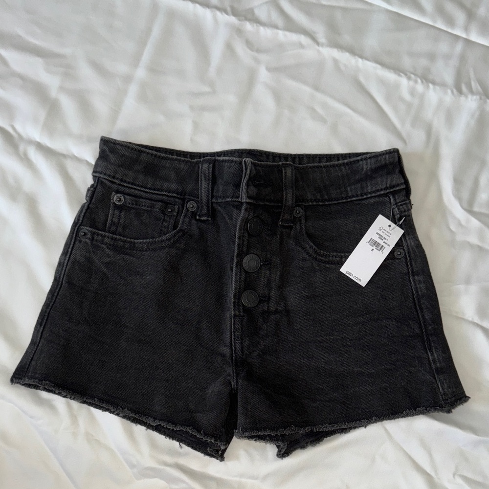 GAP Kids Black Denim Shorts